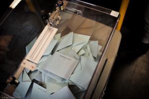 Toulouse : la journee intime de Jean-Luc Moudenc le jour  des elections municipales
