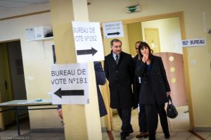 Toulouse : la journee intime de Jean-Luc Moudenc le jour  des elections municipales